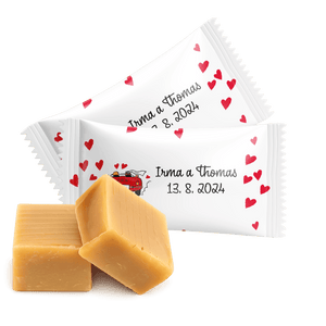 #10020 Karamellbonbons mit Text