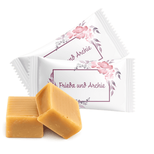 #10018 Karamellbonbons mit Text
