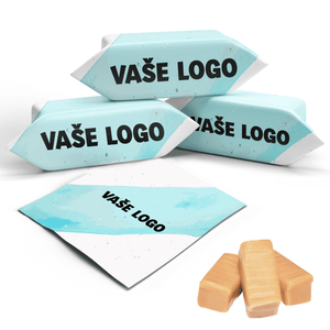 #415 KARAMELKY S VLASTNÝM LOGOM (platiteľ DPH)