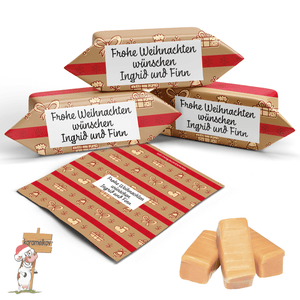 #109 Karamellbonbons mit Text