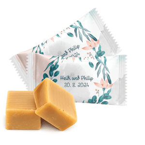 #10008 Karamellbonbons mit Text