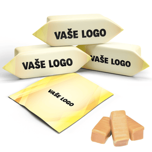 #403 KARAMELKY S VLASTNÝM LOGOM (platiteľ DPH)