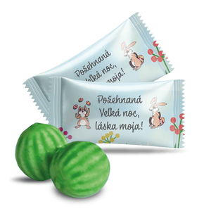 #611 Žuvačky s vlastným textom