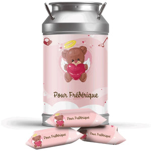 #B102F Caramels en boite personnalises