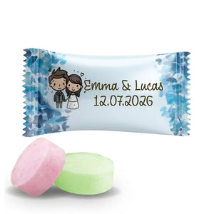 #B202F Bonbons aux fruits de mariage personnalises