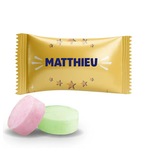 #B230F Bonbons aux fruits personnalises