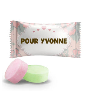 #B236F Bonbons aux fruits personnalises