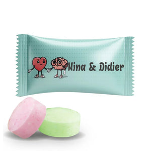 #B242F Bonbons aux fruits personnalises