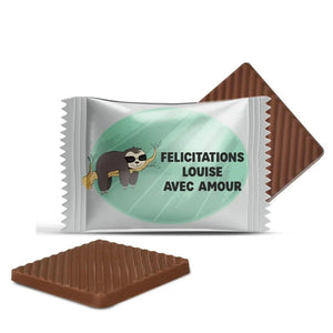 #B33F Mini chocolats personnalises