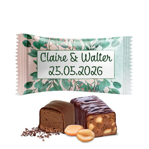 #B350F Bonbons au chocolat de mariage personnalises