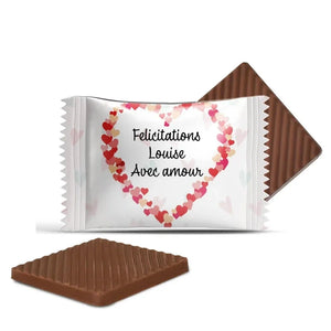 #B42F Mini chocolats personnalises