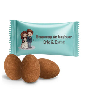 #B465F Amandes de mariage personnalisees