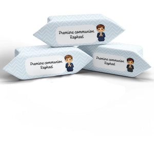 #B5022F Caramels personnalises
