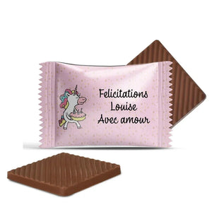#B51F Mini chocolats personnalises