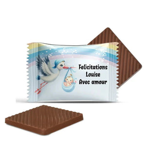 #B63F Mini chocolats personnalises