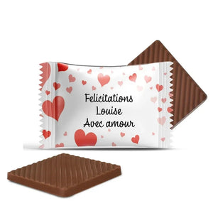 #B73F Mini chocolats personnalises
