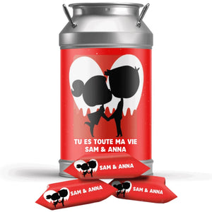 #B80F Caramels en boite personnalises