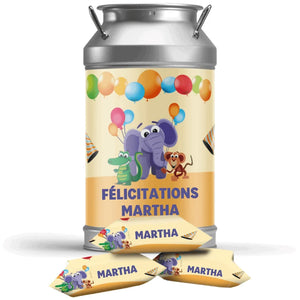 #B84F Caramels en boite personnalises