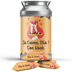 #B87F Caramels en boite personnalises