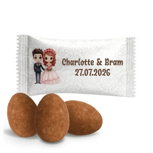 #B901F Amandes de mariage personnalisees