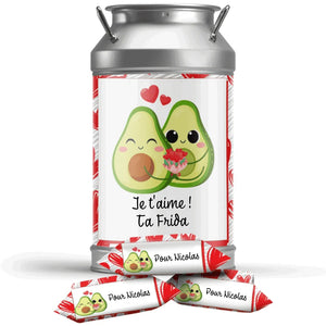 #B91F Caramels en boite personnalises