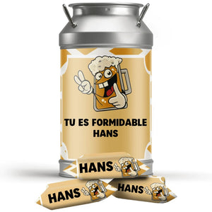 #B95F Caramels en boite personnalises