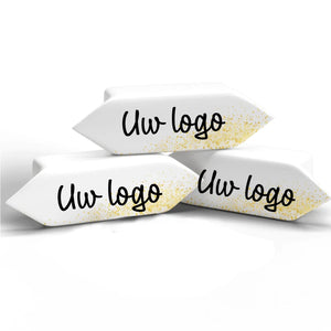 #B2302E Karamelbonbons met logo