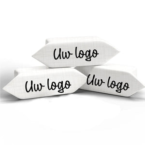 #B2303E Karamelbonbons met logo