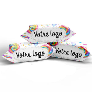 #B4314F Caramels avec logo
