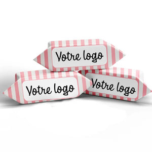 #B2317F Caramels avec logo