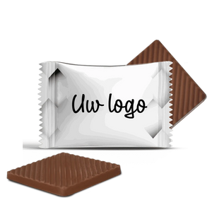 #B4212E Mini chocolaatjes met logo