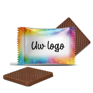 #N1218L Mini chocolaatjes met logo