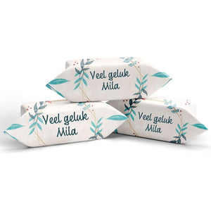 #N130L Karamelbonbons met eigen tekst
