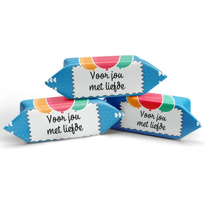 #N145L Karamelbonbons met eigen tekst