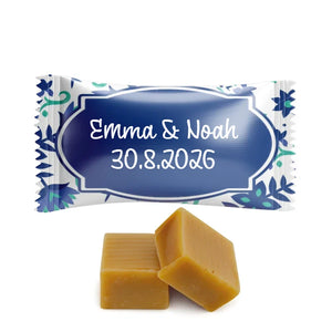 #N166L Karamelbonbons Excellence met eigen tekst
