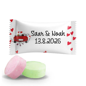 #N206L Fruitbonbons met eigen tekst