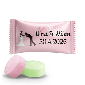 #N207L Fruitbonbons met eigen tekst