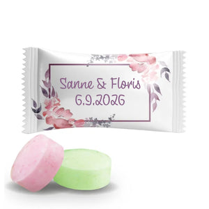 #N212L Fruitbonbons met eigen tekst
