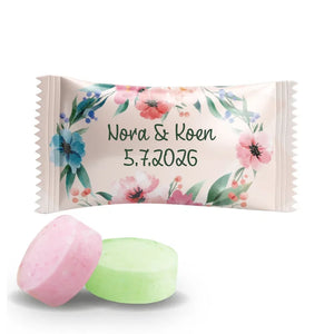 #N215L Fruitbonbons met eigen tekst