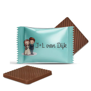 #N21L Mini chocolaatjes met tekst