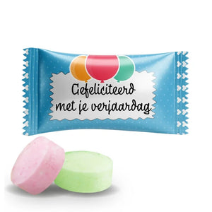 #N223L Fruitbonbons met eigen tekst