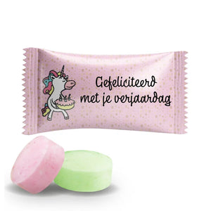 #B226E Fruitbonbons met eigen tekst