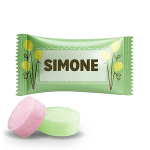 #B239E Fruitbonbons met eigen tekst