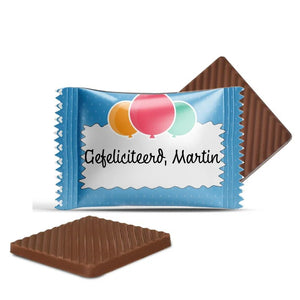 #N23L Mini chocolaatjes met tekst