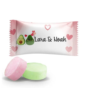 #N241L Fruitbonbons met eigen tekst