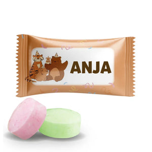 #B247E Fruitbonbons met eigen tekst