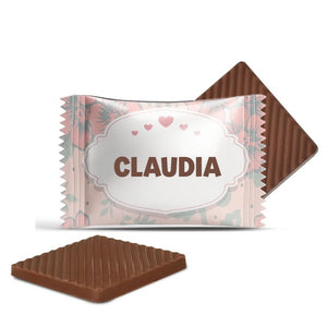 #N26L Mini chocolaatjes met tekst