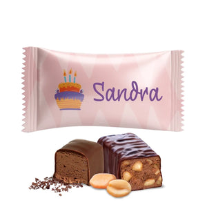#B307E Chocoladebonbons met eigen tekst