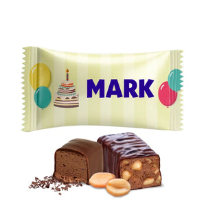 #N318L Chocoladebonbons met eigen tekst