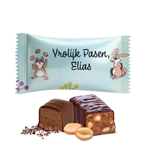 #B334E Chocoladebonbons met eigen tekst